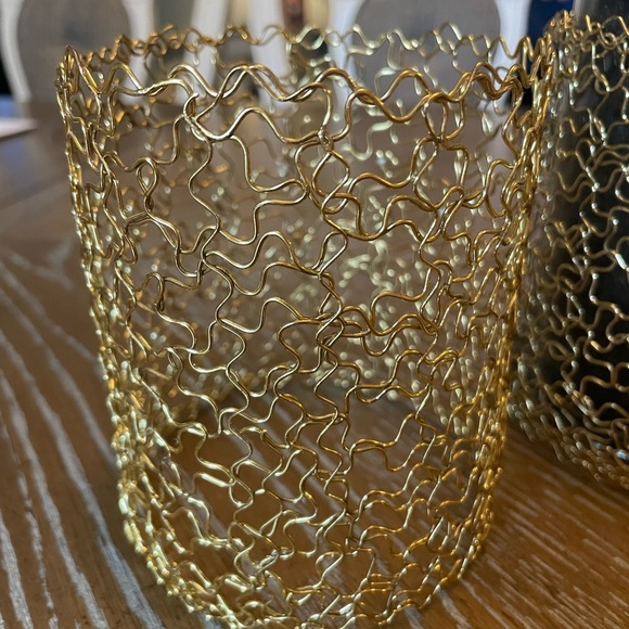 Home Interior Gold Accent Candle Decor - Picture 4 of 5